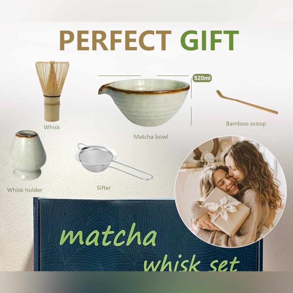 Matcha Whisk Set - Green